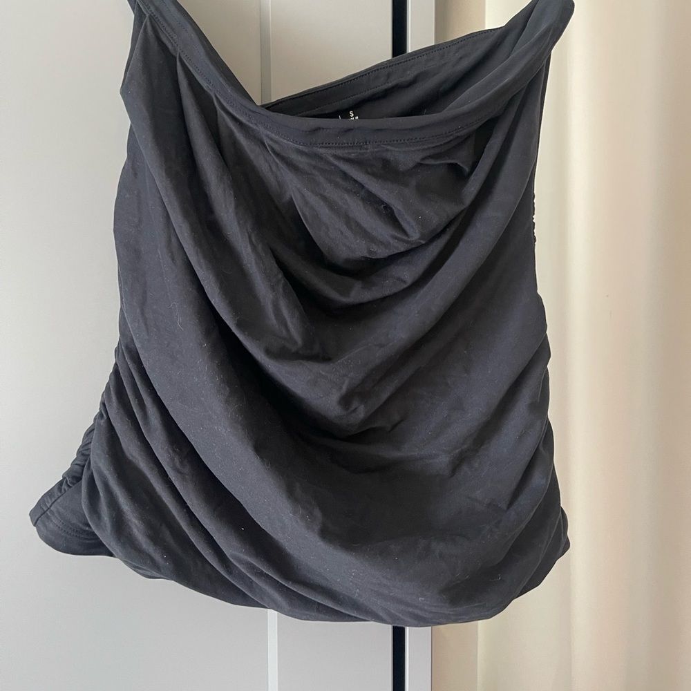 Abercrombie & Fitch Classic Black Strapless Top